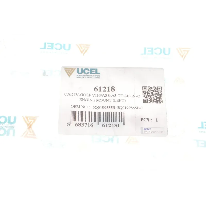 Подушка АКПП ліва UCEL 61218 для Volkswagen Caddy IV 1.6 TDI 2012-