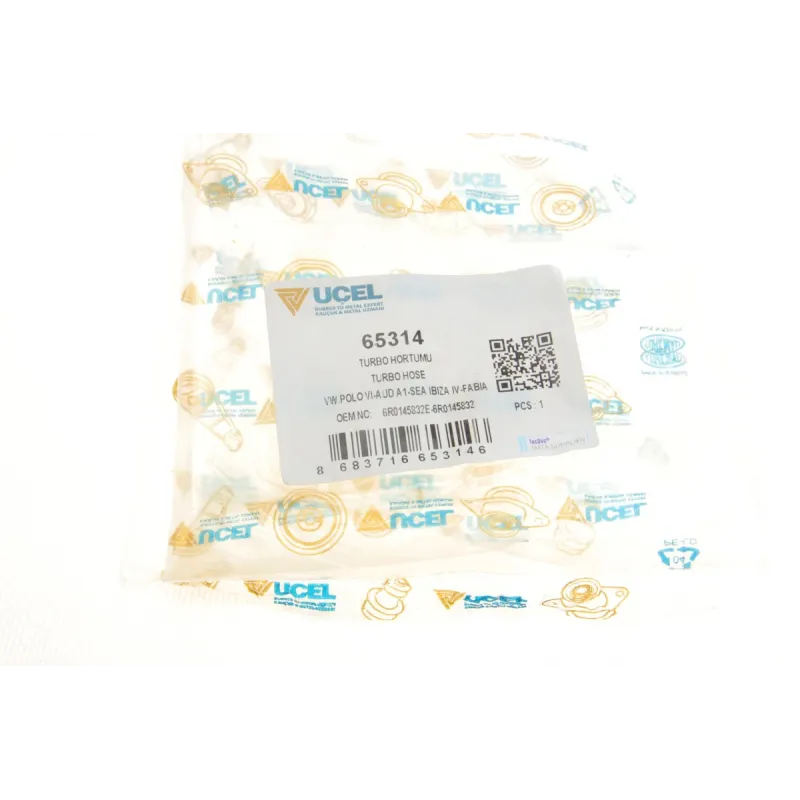 Патрубок інтеркулера (L) Audi A1/Skoda Fabia/VW Polo 1.2/1.6 TDI 09-