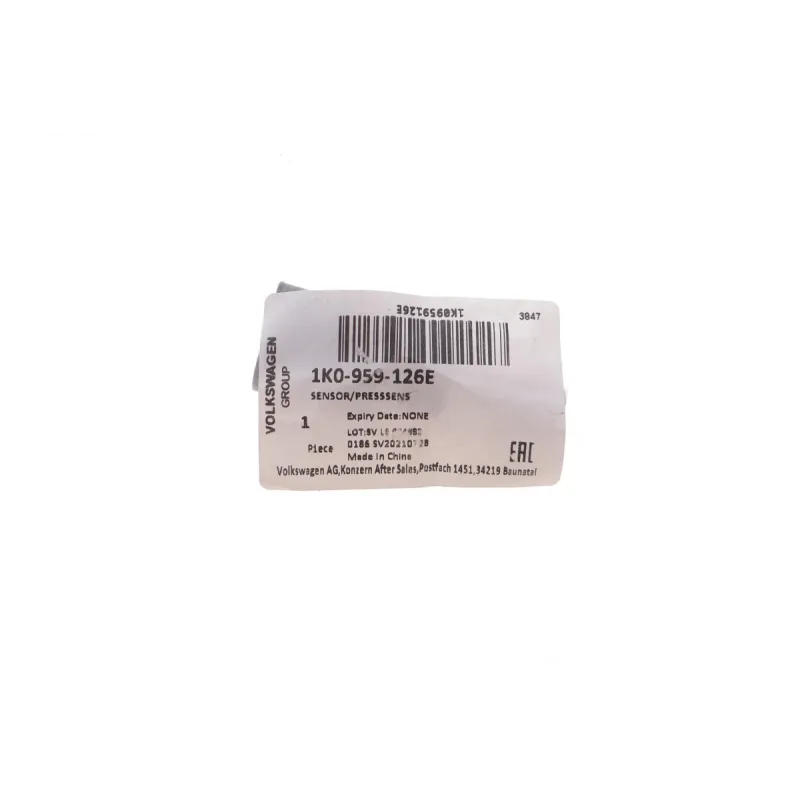 Датчик тиску кондиціонера VAG 1K0959126E для VW Caddy III/T5, Audi A3 8L1, Q7 4L