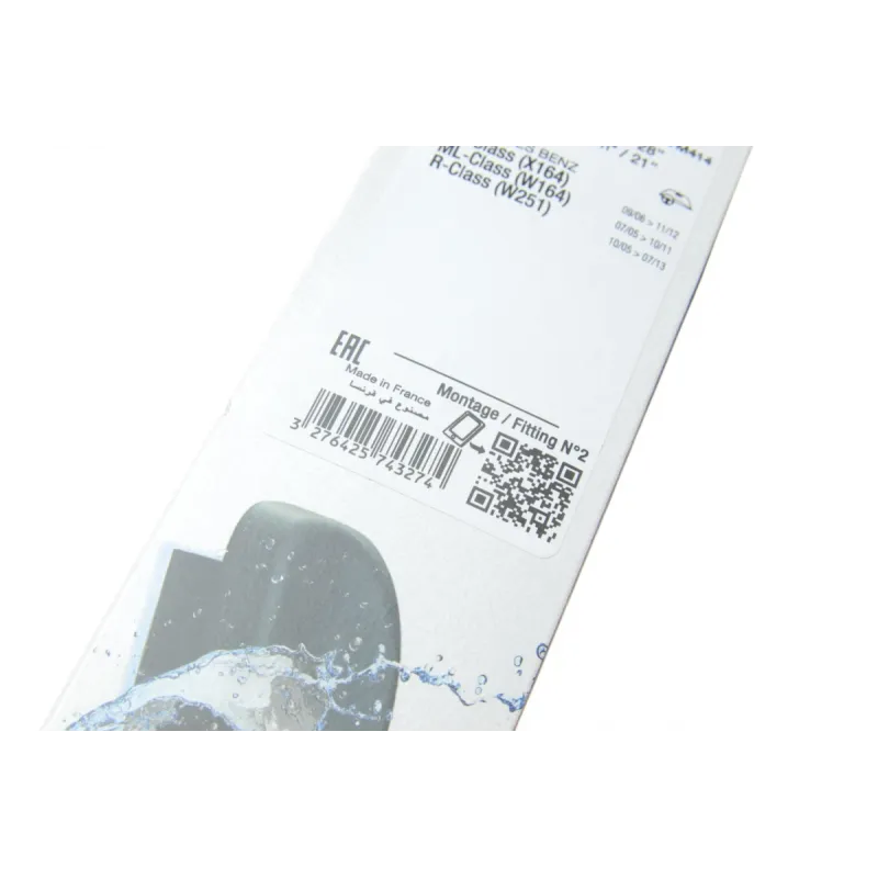 Щітки склоочисника VALEO 574327 безкаркасні 700/530мм для Mercedes-Benz GL/M-Class W164/W166 2005-2012