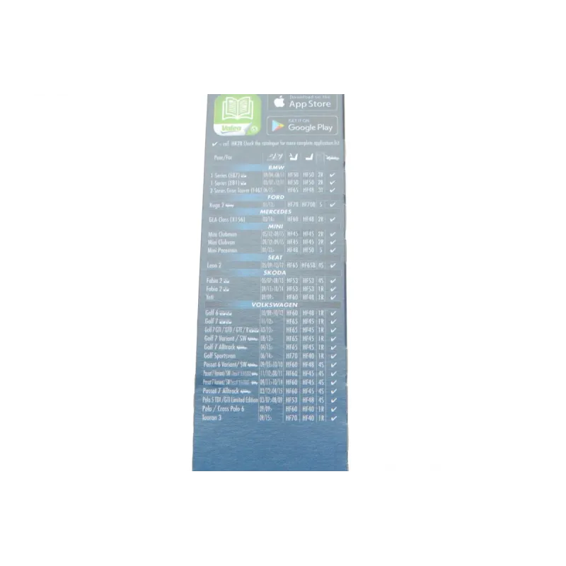 Щітка склоочисника зад VALEO 578561 для Mercedes-Benz GLA-Class X156, Seat Leon, Skoda Fabia, BMW 1 E87 280мм