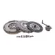 Комплект зчеплення VALEO 837397 з демпфером для VW Caddy III 1.9TDI/2.0TDI 2007-, з вижимним підшипником
