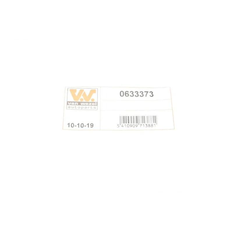 Захист диска гальмівного задній лівий VAN WEZEL 0633373 для BMW 3 (F30/F80) 2011-, 345 мм