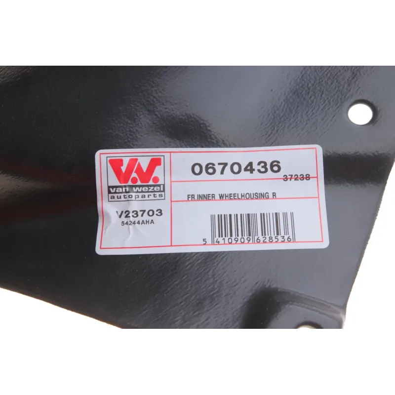 Підкрилок передній правий VAN WEZEL 0670436 для BMW 3 (F30/F80) 2011-2019