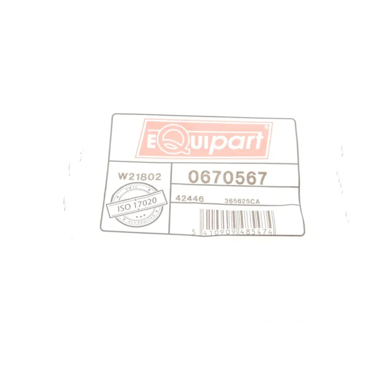 Кронштейн кріплення переднього бампера лівий VAN WEZEL 0670567 для BMW 3 (F30/F80) 2011-2019