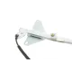 Склопідіймач передній правий VAN WEZEL 0970262 для Citroen C4 I (LC_) 2004-2011 (електро, без моторчика)
