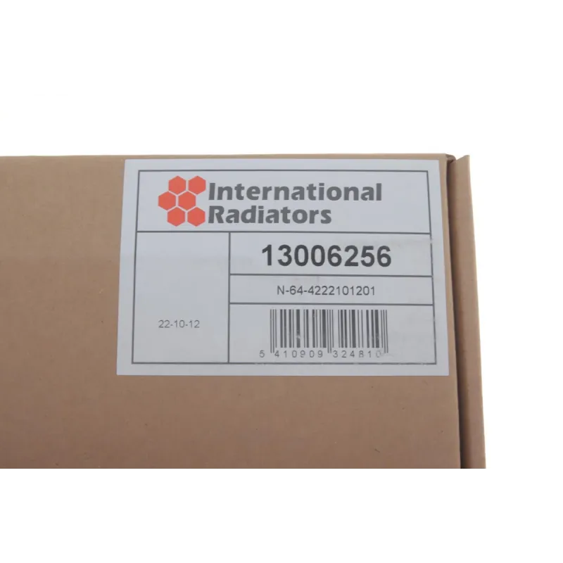 Радіатор пічки VAN WEZEL 13006256 для Nissan Micra K12 2003-2010, 170x170x35 мм