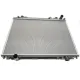Радіатор охолодження VAN WEZEL 27002171 для Ford Ranger, Mazda B-Serie 2.5TD/2.9D 1999-2006, 635x450x26 мм