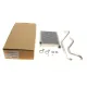 Радіатор пічки VAN WEZEL 30016704 для Mercedes-Benz GL-Class X166, M-Class W166 2011-2015, 203x149x26 мм