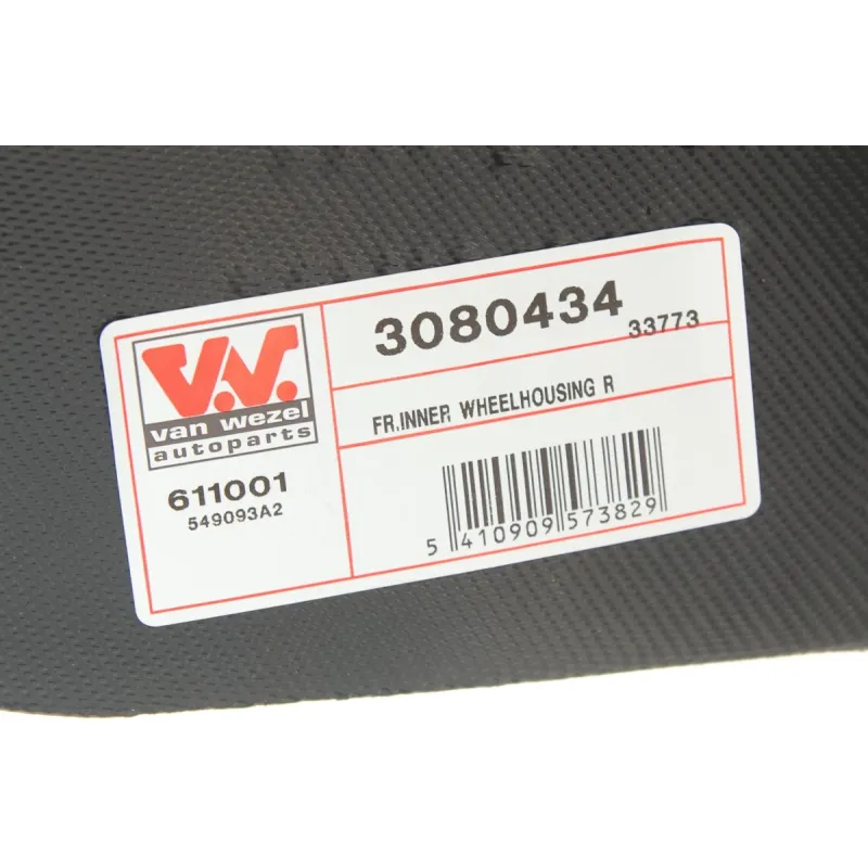 Підкрилок передній правий VAN WEZEL 3080434 для Mercedes-Benz Vito/Viano W639 2003-