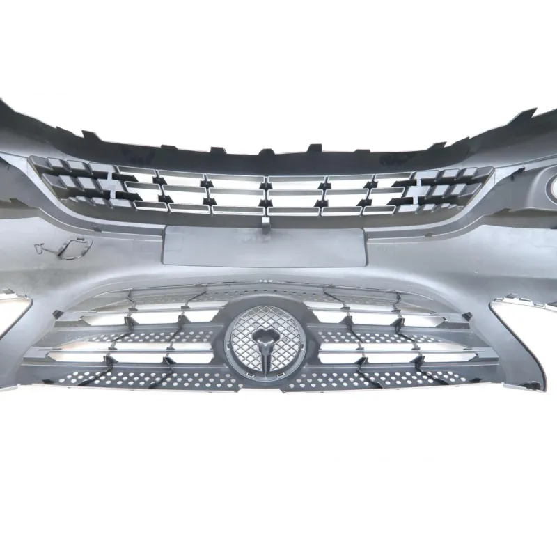 Бампер передній VAN WEZEL 3082571 для Mercedes-Benz V-Class W447 2014-, з рамкою номерного знака, сірий