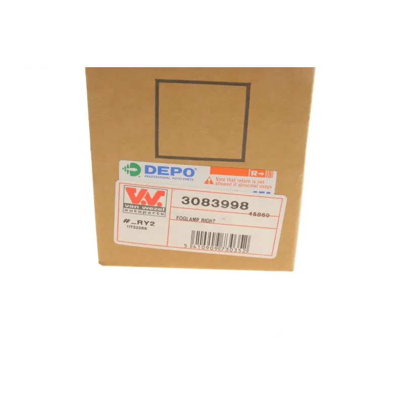Фара протитуманна права VAN WEZEL 3083998 для Mercedes-Benz Sprinter 906 (2006-)