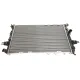 Радіатор охолодження VAN WEZEL 37002293 для Opel Astra G/Zafira A 2.0 16V/2.0 DI 1998-2005, 600x375x34 мм