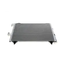 Радіатор кондиціонера VAN WEZEL 40005286 з осушувачем для Citroen C5 II/III, Peugeot 407, 550x361 мм