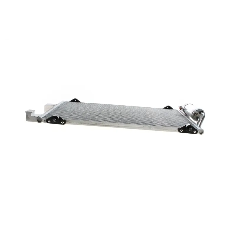 Радіатор кондиціонера VAN WEZEL 40005286 з осушувачем для Citroen C5 II/III, Peugeot 407, 550x361 мм