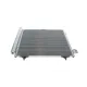Радіатор кондиціонера VAN WEZEL 40005295 з осушувачем для Citroen C3/Peugeot 207/208 1.0-1.6/1.6HDi 02-, 420x374x16 мм