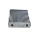 Радіатор охолодження VAN WEZEL 43006344 для Renault Laguna II 1.6-3.5/1.9-3.0dCi 2002-, 210x184x25 мм