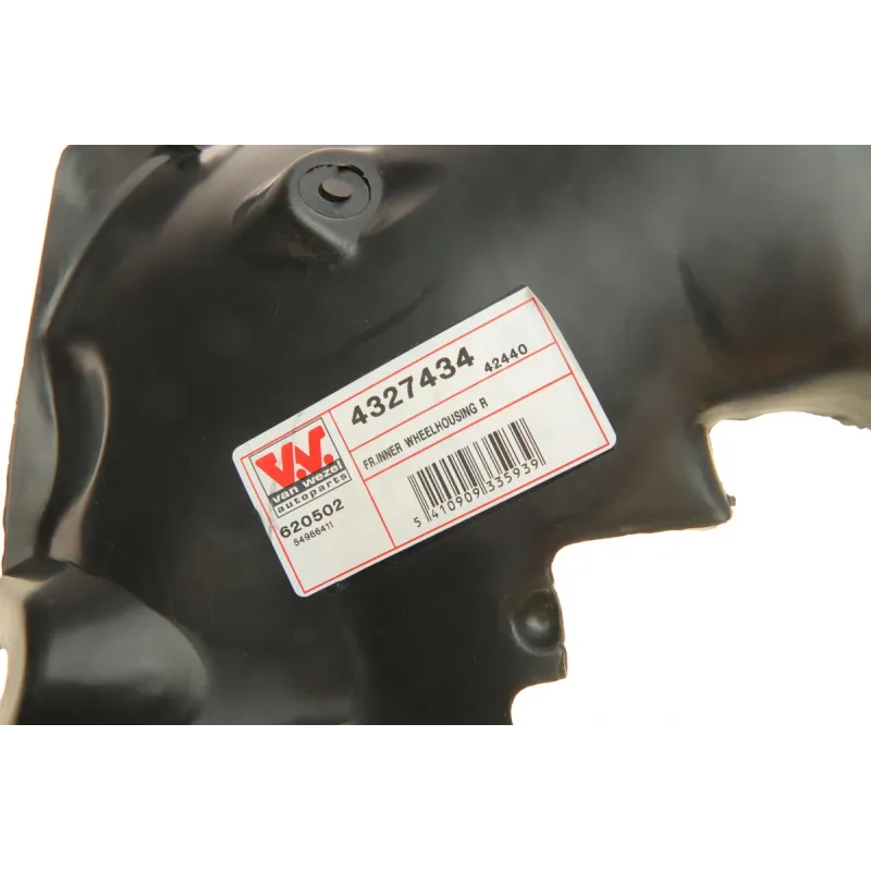 Підкрилок передній правий VAN WEZEL 4327434 для Renault Megane II 2002-2008