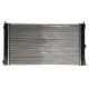 Радіатор охолодження VAN WEZEL 58002045 для Volkswagen Golf I/II, Jetta I/II 1976-1993, 525x322x34 мм
