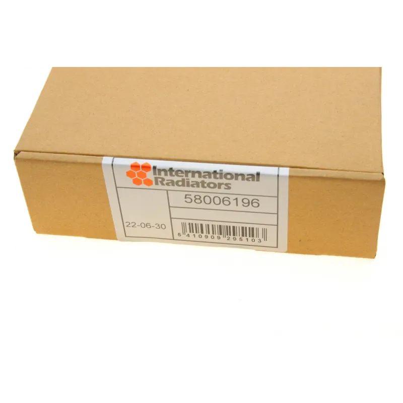 Радіатор пічки VAN WEZEL 58006196 для Skoda Fabia, VW Polo 1.4-1.9 TDI 2001-, 176x180x32 мм