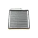 Радіатор пічки VAN WEZEL 58006256 для Volkswagen Golf/Passat B6/B7, Skoda Superb II/Yeti, 153x180x27 мм
