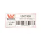 Підсвітка номера заднього VAN WEZEL 5863920 для VW Golf, Passat, Polo, Crafter, Caddy 2006-