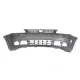Бампер передній VAN WEZEL 5867570 для Volkswagen Caddy III 2004-2010 (без підсилювача, темно-сірий)