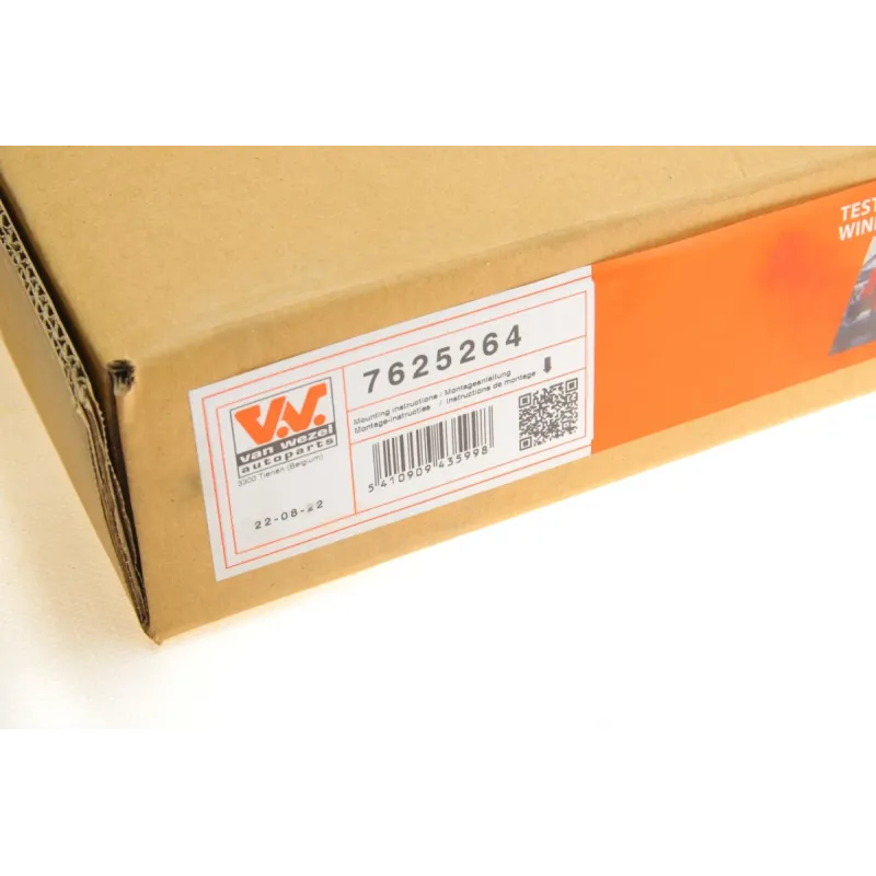 Склопідіймач передній правий VAN WEZEL 7625264 для Skoda Fabia 1999-2008 (без моторчика, з пластиною)