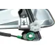 Склопідіймач передній правий VAN WEZEL 7625264 для Skoda Fabia 1999-2008 (без моторчика, з пластиною)