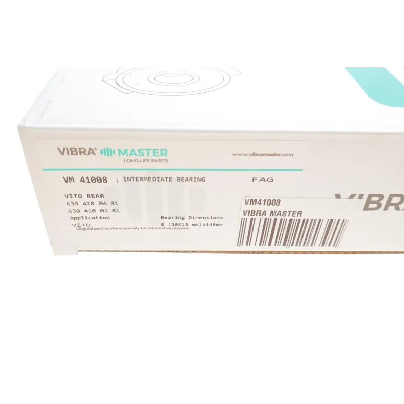 Підшипник підвісний задній VIBRA MASTER VM41008 для Mercedes-Benz Vito W639 2003- (d=30mm)