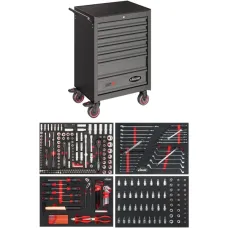 Візок з інструментами 7 секцій 320 од. (сірий) Series M