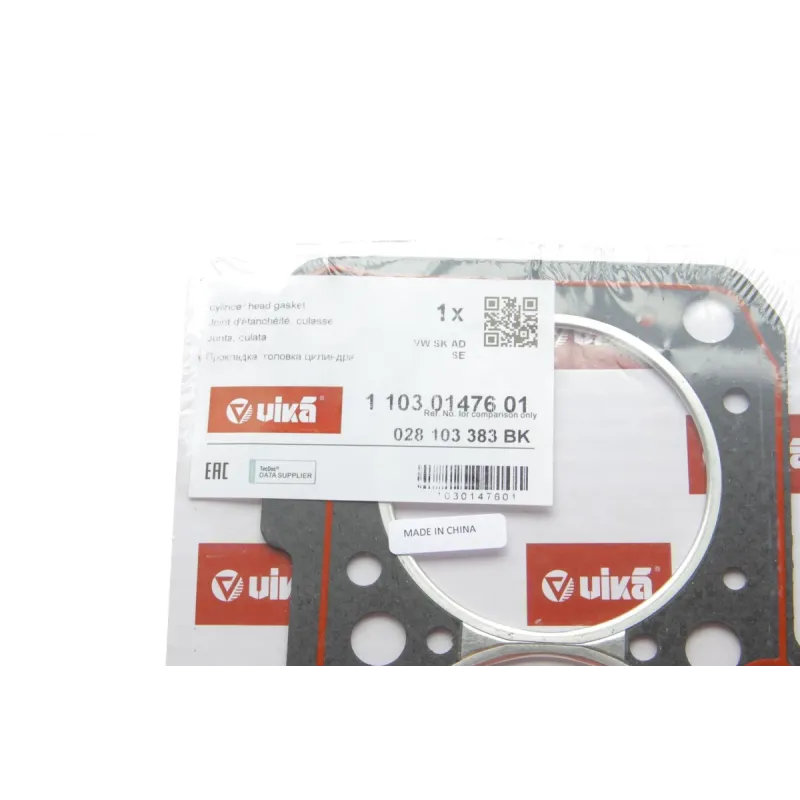 Прокладка ГБЦ VIKA 11030147601 для VW Caddy II 1.9D, Seat Ibiza II 1.9TD, Audi 80 B4 1.9TD