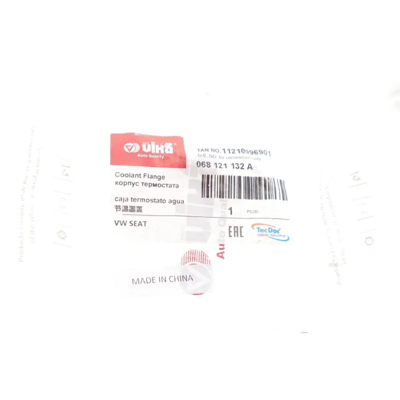 Фланець системи охолодження VIKA 11210096901 для Volkswagen Caddy II, Passat B3/B4, Seat Toledo I