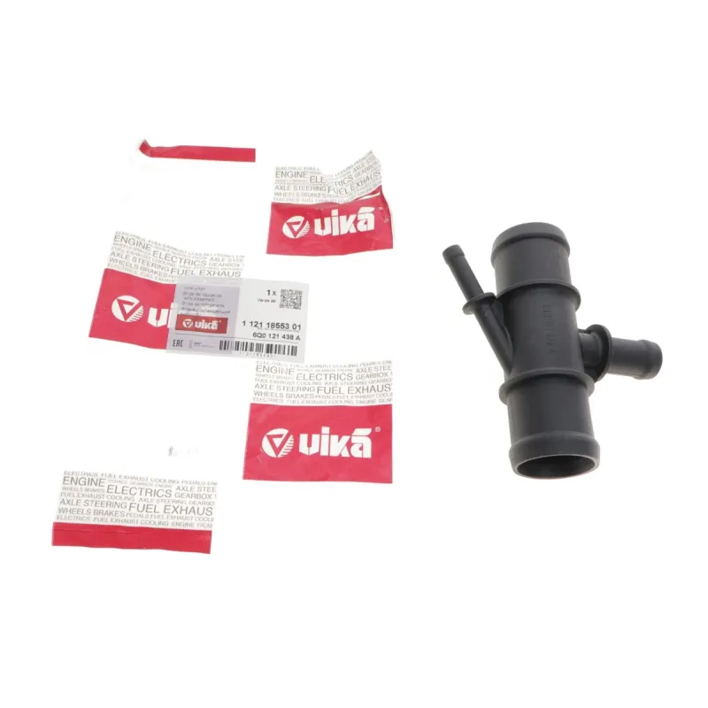 Фланець системи охолодження VIKA 11211855301 для Skoda Fabia 1999-2008, Seat Ibiza 2002-2009