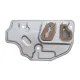Фільтр АКПП VIKA 33251786401 для Volkswagen Caddy III/IV 1.6 TDI 2010-2020 (DQ200) + прокладка