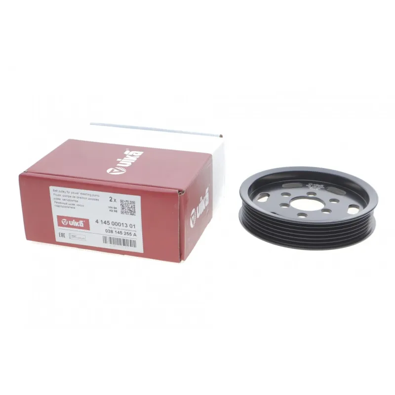 Шків насосу ГПК VIKA 41450001301 для VW Caddy 1.9 SDI/1.6, T5 2.0/3.2 V6, Audi A3 1.6/1.8 T