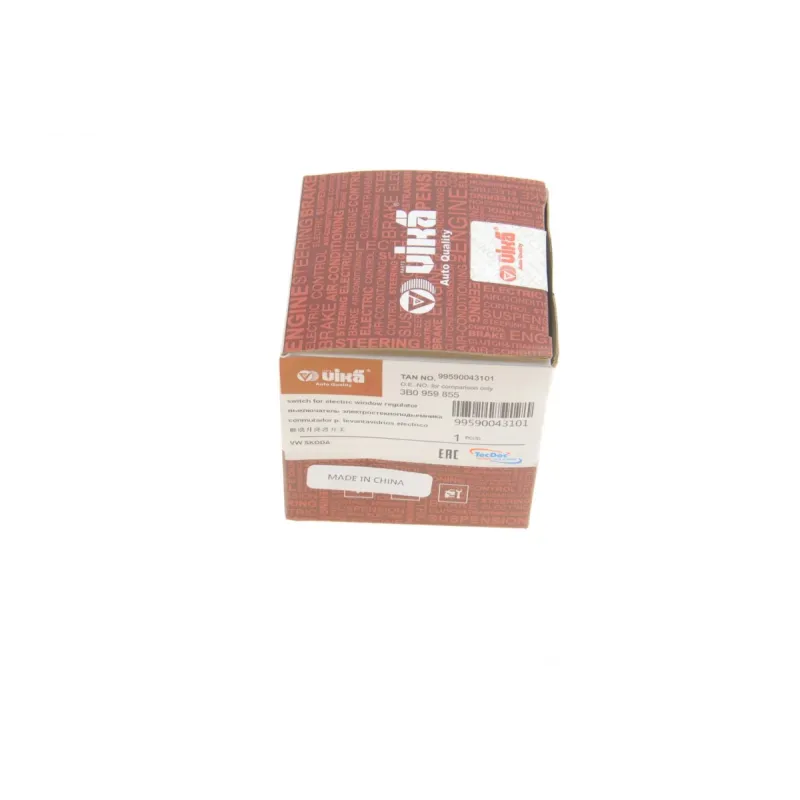 Кнопка склопідіймача VIKA 99590043101 для Skoda Octavia, VW Passat B5 1996-2010