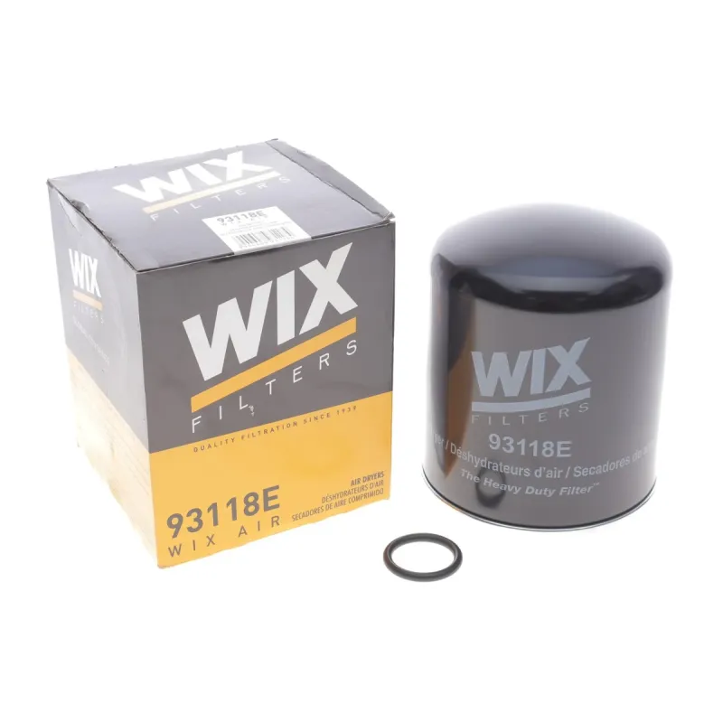 Фільтр вологовідділювача WIX FILTERS 93118E для Mercedes-Benz T2/LN1, DAF, IVECO, MAN, KAMAZ (h=164мм, D=140мм, M39x1.5)