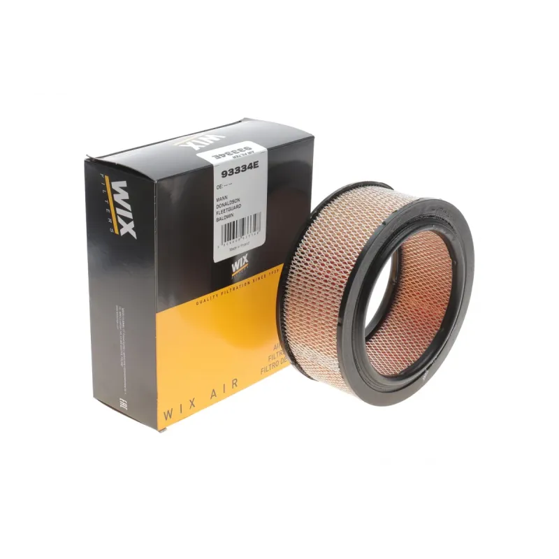 Фільтр повітряний WIX FILTERS 93334E для Moskwicz 1500, зовнішній діаметр 183 мм, внутрішній 128 мм