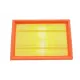 Фільтр повітряний WIX FILTERS WA6336 для Ford Fiesta 1.8D 1989-1995, 204x140x46 мм