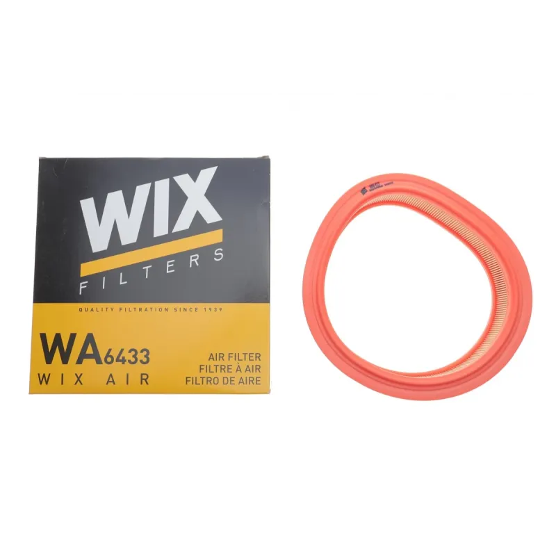 Фільтр повітряний WIX FILTERS WA6433 для Ford Sierra, Taunus, Capri 1.3-2.0 (1970-2002), 260x208x57 мм