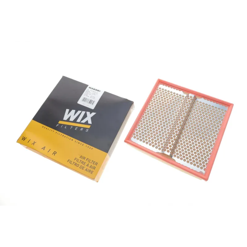 Фільтр повітряний WIX FILTERS WA6581 для Mercedes-Benz S-Class W140 1993-1998, 273x267x53 мм