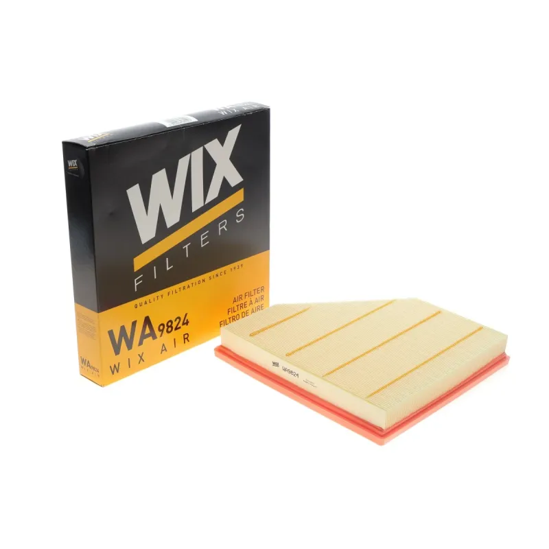 Фільтр повітряний WIX FILTERS WA9824 для BMW 1 (F20/F21) 2.0/3.0 B48/B58 2016-, 272x263x150 мм