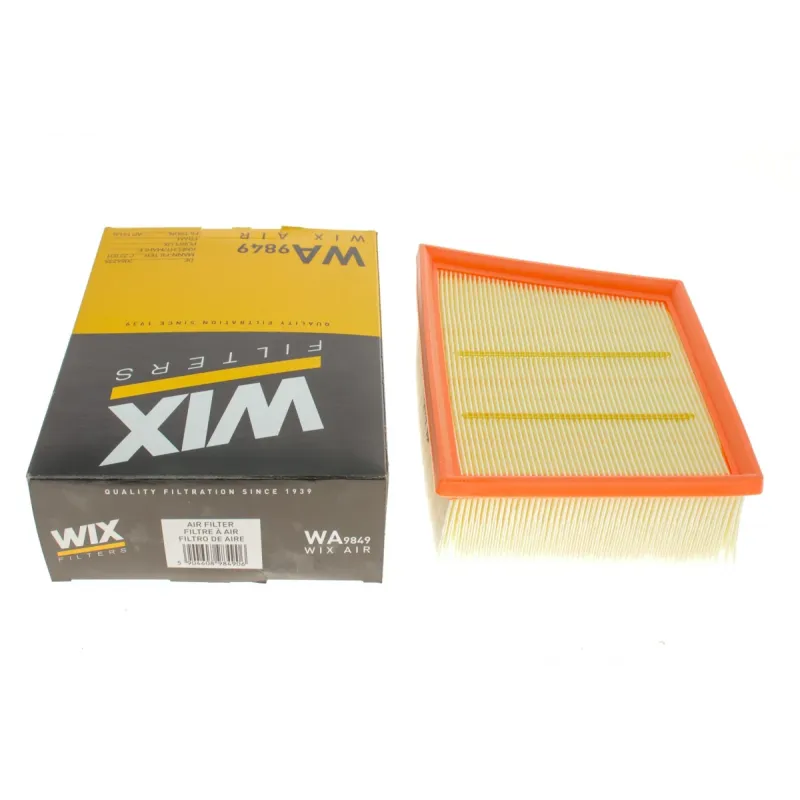 Фільтр повітряний WIX FILTERS WA9849 для Ford Transit/Tourneo Courier, Fiesta 1.0 Ecoboost/1.1/1.5 TDCi 2014-, 216x163x69 мм