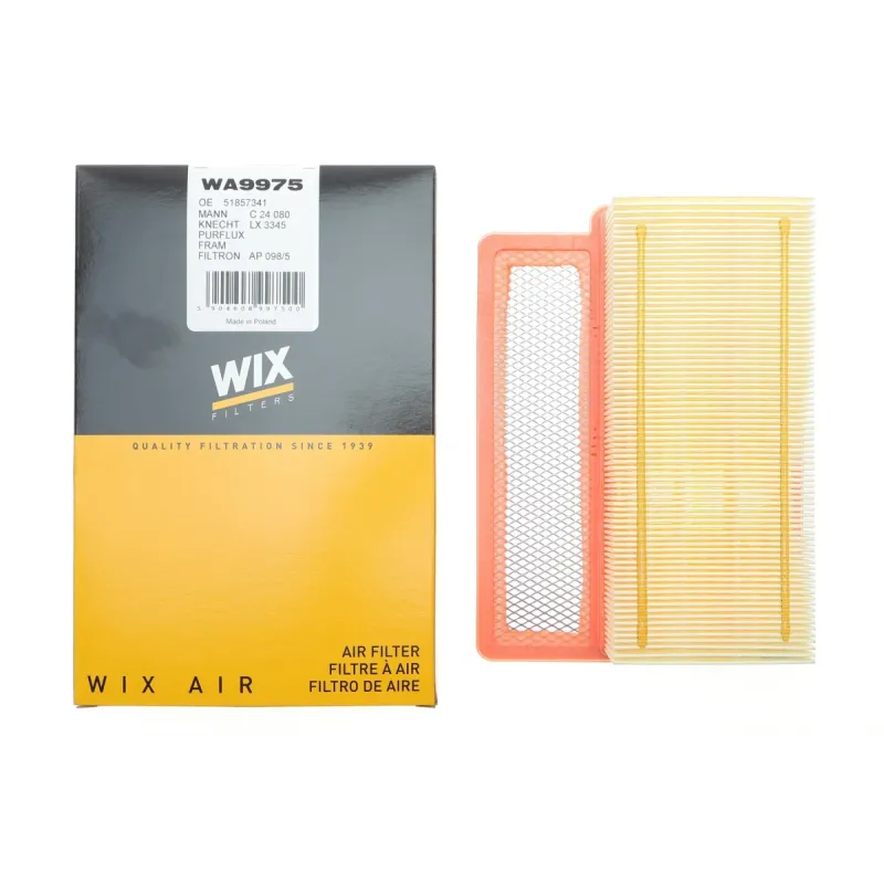 Фільтр повітряний WIX FILTERS WA9975 для Fiat Doblo 1.4 16V 2010-, Opel Combo D 1.4CNG 2012-