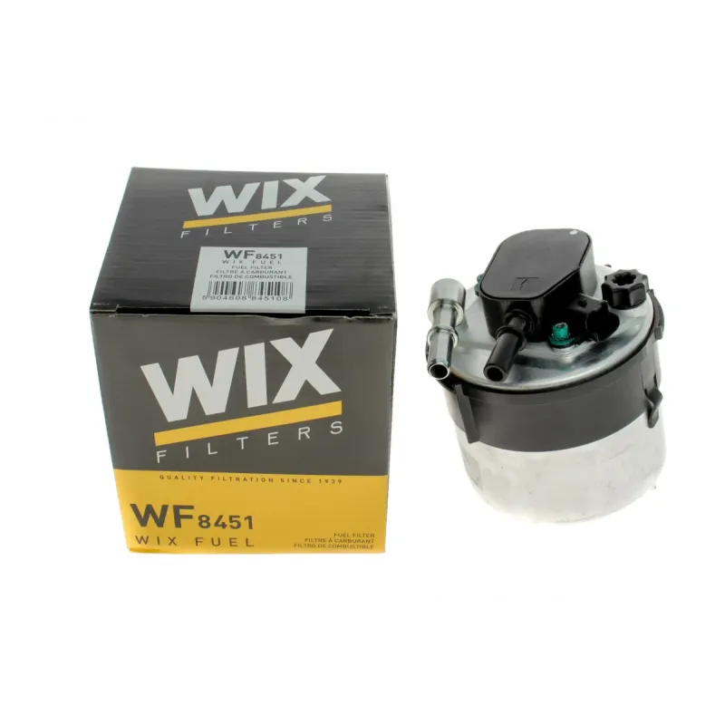 Фільтр паливний WIX FILTERS WF8451 для Ford Fiesta/Focus 1.6TDCI 2003-, магістральний, 102 мм