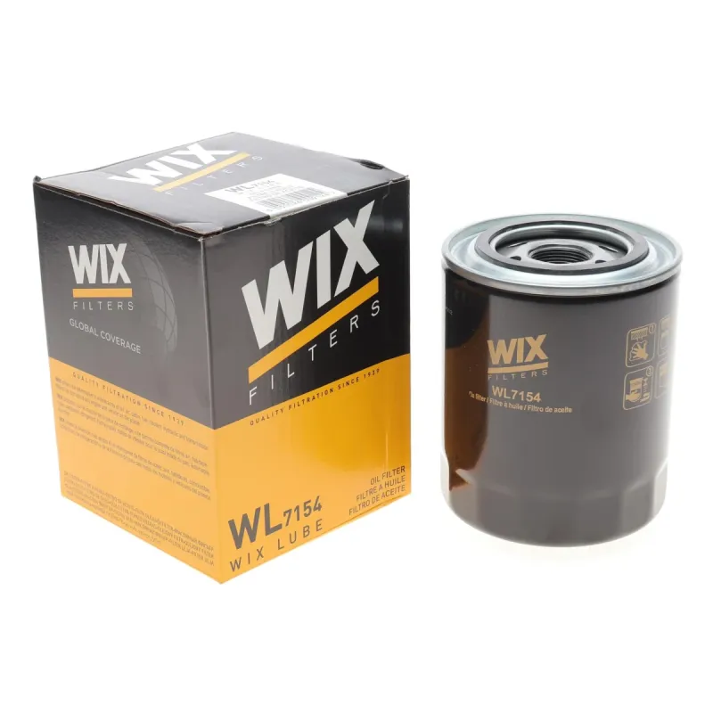 Фільтр масляний WIX FILTERS WL7154 для Mitsubishi Galant E14A 1984-1990, 102x127 мм
