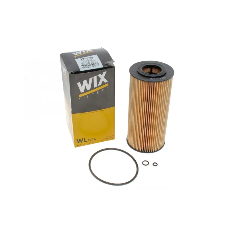 Фільтр масляний WIX FILTERS WL7316 для Mercedes-Benz Sprinter 4-t 1996-2006, 83x174x37 мм