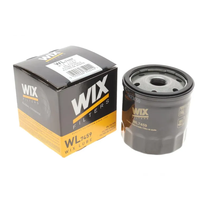 Фільтр масляний WIX FILTERS WL7459 для Ford Transit 2.3i 16V, Focus, Mondeo, Mazda 1.8/2.0, 77x77x77 мм