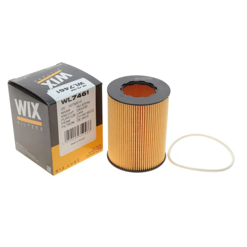 Фільтр масляний WIX FILTERS WL7461 для Volvo XC60/XC90, Land Rover Freelander 3.2, 82x104 мм